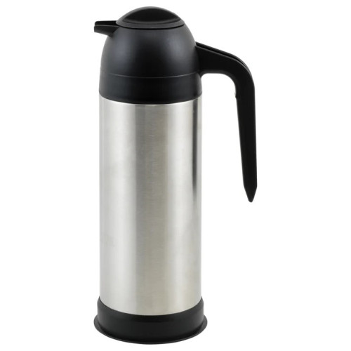 Winco VSS-33 Vacuum Insulated Coffee/Cream Server, 33oz, Stainless Steel