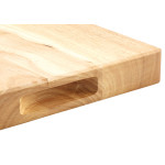 Winco WCB-1520 Wooden Cutting Board, 15(d) x 20(l) x 1-3/4(h) inch