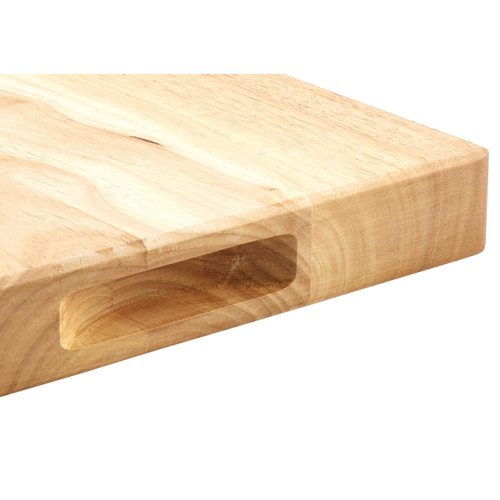 Winco WCB-1520 Wooden Cutting Board, 15(d) x 20(l) x 1-3/4(h) inch