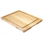 Winco WCB-2016 Wood Carving Board with Channel, 20(l) x 16(w) x 1(h) inch