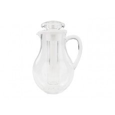 Winco WPIT-19 Water Pitcher with Ice Tube Core, 64oz