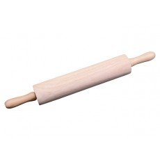 Winco WRP-13 Wooden Rolling Pin, 13 inch