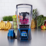 Waring MXE2000 Ellipse Blending System, Programable, 32oz Cylindrical Copolyester Container, 3.5hp, 120v/60/1, 12.5Amps, 1500w, NSF Listed