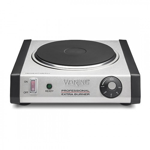 Waring WEB300 Commercial Cast-Iron Single Burner, 120v/60/1, 1300w, 11amps, NSF Listed