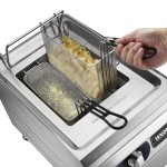 Waring WPC100 13.1qt Pasta Cookers | Re-Thermalizer,  (2) Rectangular + (4) Round Baskets, 14.1 x 21.78  x 18 inch, 208-240v, 2700w, NSF Listed