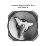 Waring WSB70 Heavy Duty Big Stik® Immersion Blender, 21(L) inch Shalf, 1hp, 750w Variable Speed Motor, 200qt Capacity, 120v/60/1, NSF Listed