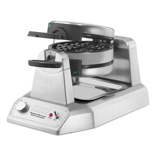 Waring WW200 Double Belgian Waffle Maker, 1400w, 11.67amps, 120v/60/1-ph, ETL Listed