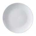 Yanco AC-12-C Abco Plates, Round, Coupe, Rolled Edge, Super White, Porcelain 12(w) x 12(d) x 1(h) – 12 each