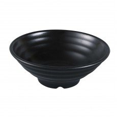 Yanco BP-3019 Black Pearl Bowls, 48oz Capacity, Melamine, 9(w) x 9(d) x 3-1/2(h) inch, 24 each