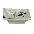 Yanco HO-2404 Honda Sauce Dishes, 2oz Capacity, Square, Melamine, Tan, 4(w) x 4(d) x 1-1/4(h) inch, 72 each