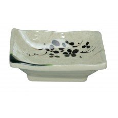 Yanco HO-2404 Honda Sauce Dishes, 2oz Capacity, Square, Melamine, Tan, 4(w) x 4(d) x 1-1/4(h) inch, 72 each