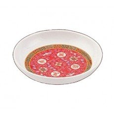 Yanco LG-1101 Longevity Sauce Dish, 2oz Capacity, Round, Melamine, Red, 72 each
