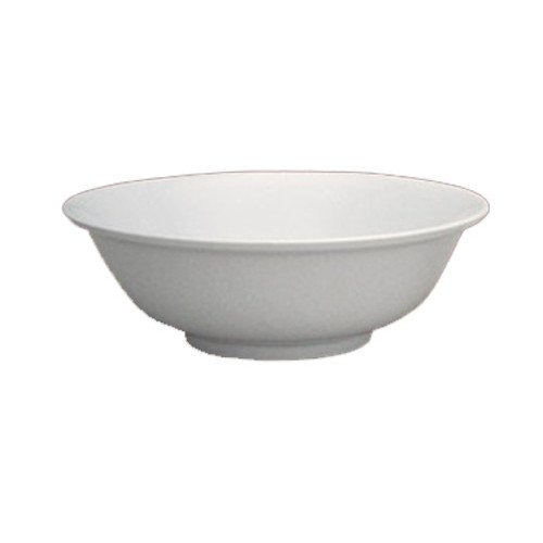 Yanco NS-5075W Nessico Bowl, 45oz Capacity, Rimless, White, Melamine, NSF Listed, 12 each