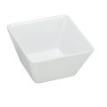 Yanco RM-404 Rome Bowls, 10oz, Square, Melamine, White, 72 each