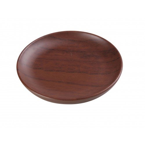 Yanco WL-106 Woodland Plate, Round, Wood Grain, Melamine, 48 each