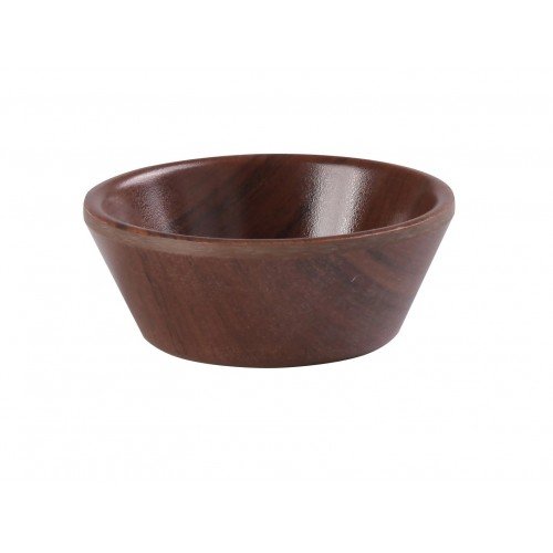 Yanco WL-505 Woodland Soup Bowl, 10oz Capacity, Round, Wood Grain, Melamine, 5(w) x 5(d) x 1-7/8(h) inch, 48 each