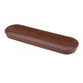 Yanco WL-711 Woodland Olive Tray, Rectangular, Wood Grain, Melamine, 11-1/2(w) x 3-1/2(d) x 1(h) inch, 36 each