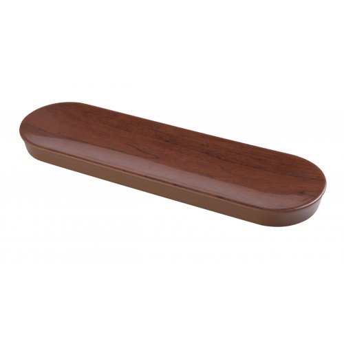Yanco WL-711 Woodland Olive Tray, Rectangular, Wood Grain, Melamine, 11-1/2(w) x 3-1/2(d) x 1(h) inch, 36 each